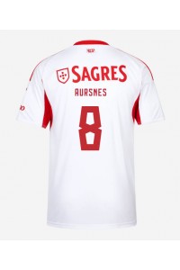 Fotbalové Dres Benfica Fredrik Aursnes #8 Třetí Oblečení 2025-26 Krátký Rukáv